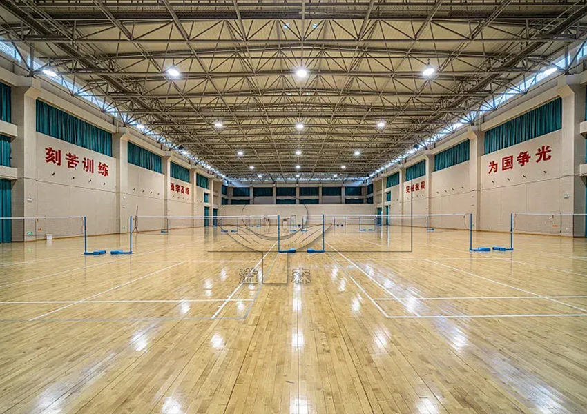 室内羽毛球场地