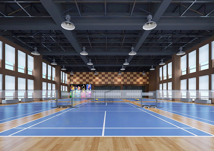 羽毛球馆建设