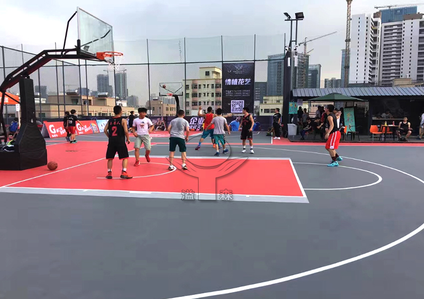 硅pu篮球场多少钱一平米